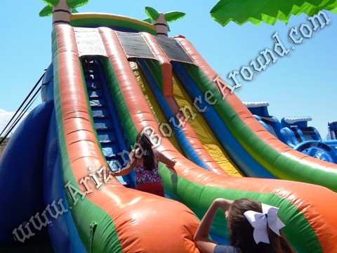 24' Dual Lane Water Slide rental Phoenix
